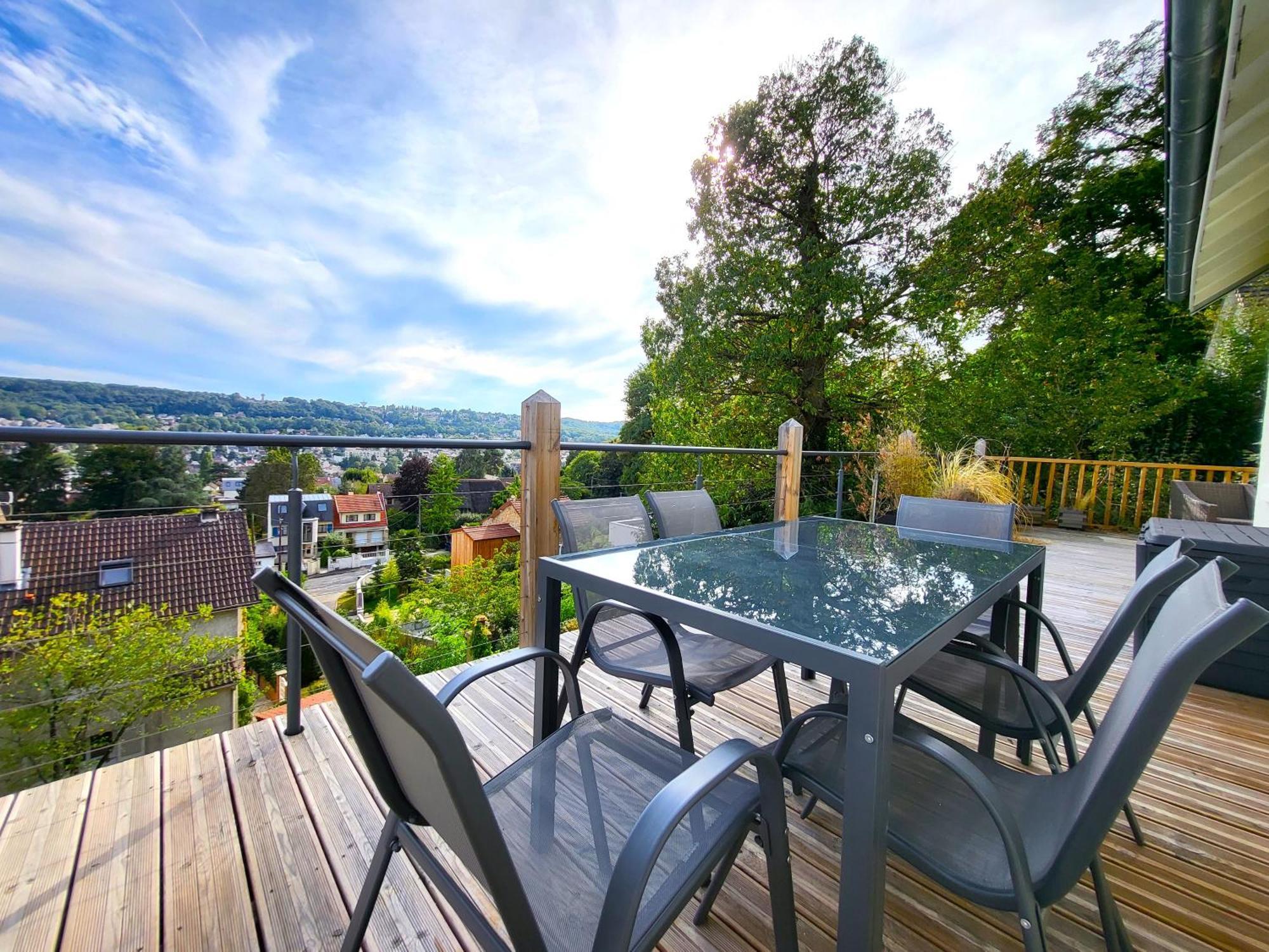 Le Bellevue - Beaux Appartements Avec Vue Splendide Palaiseau Esterno foto