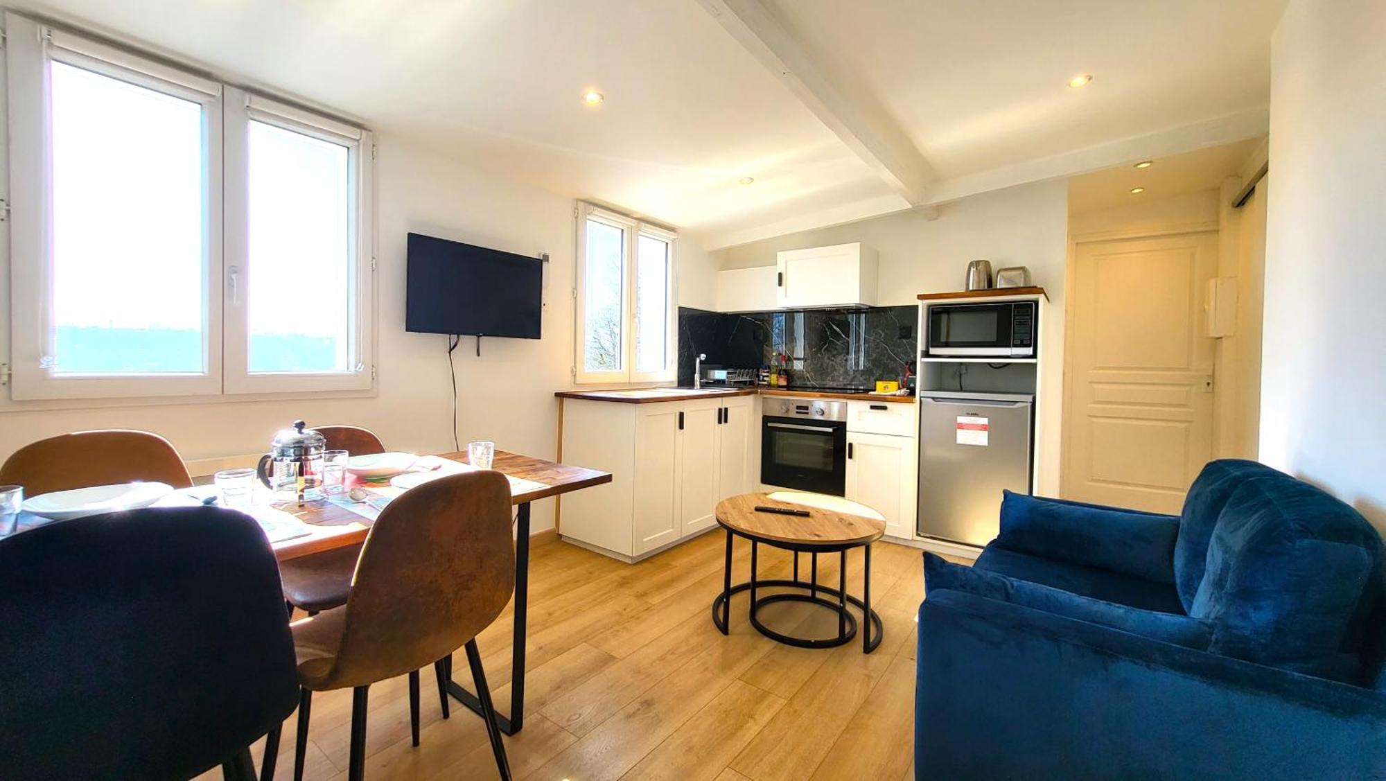 Le Bellevue - Beaux Appartements Avec Vue Splendide Palaiseau Esterno foto