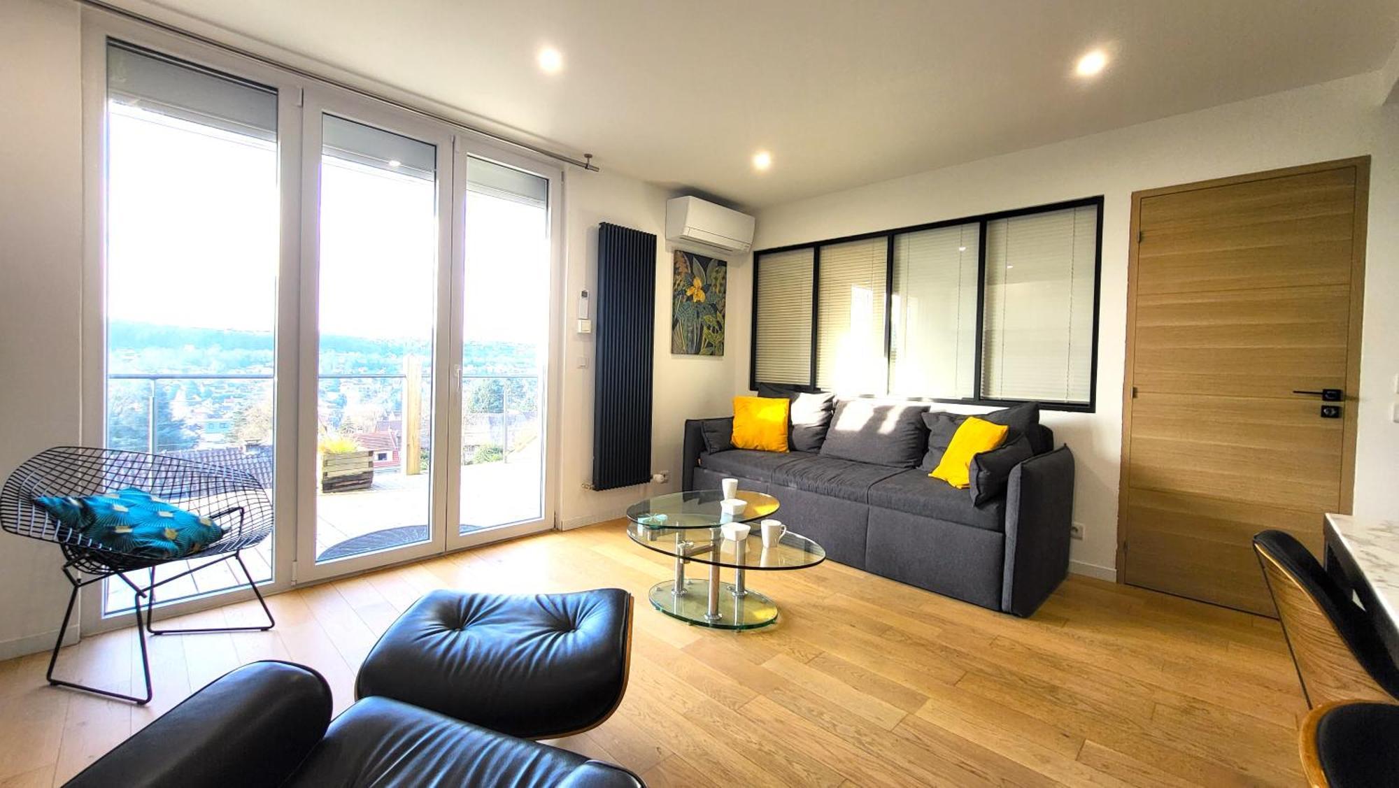 Le Bellevue - Beaux Appartements Avec Vue Splendide Palaiseau Esterno foto