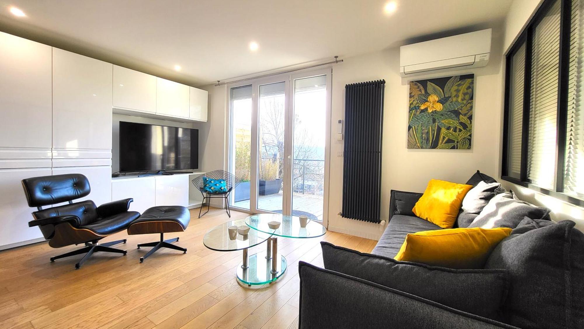 Le Bellevue - Beaux Appartements Avec Vue Splendide Palaiseau Esterno foto
